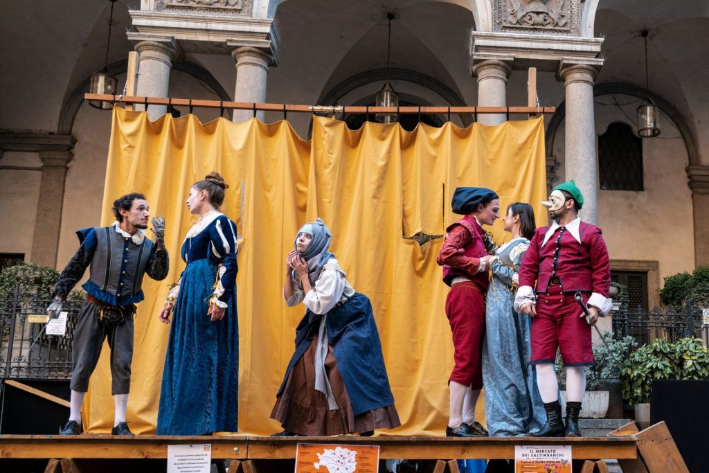 “Florio e Isabella” – Le Mille e una Piazza, Il Mercato dei Saltimbanchi