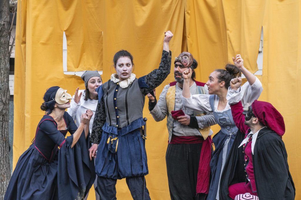 “L’eroica commedia di Francesco Sforza” – Le Mille e una Piazza, Il Mercato dei Saltimbanchi